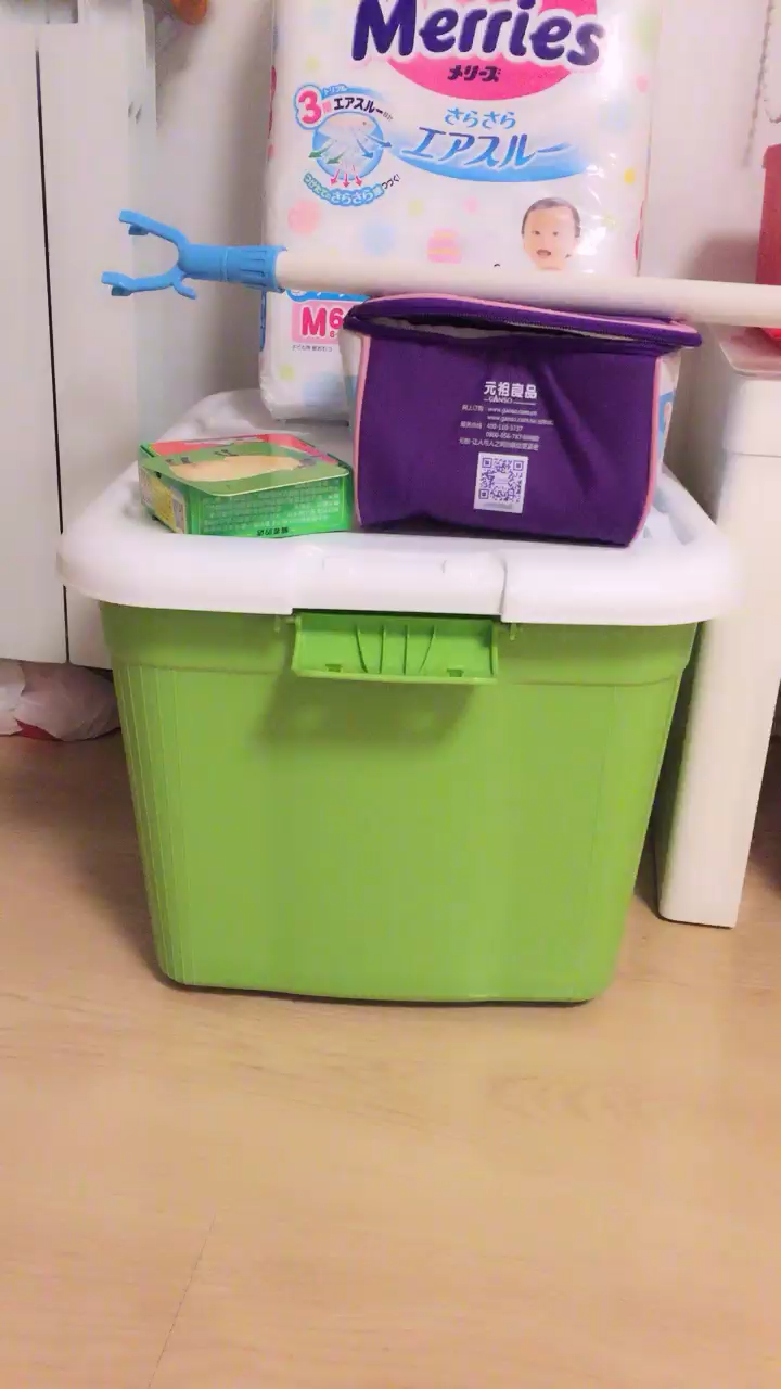 禧天龙citylong60L大箱子储物箱大号玩具衣服装被子塑料收纳箱整理箱百纳箱 绿色晒单图