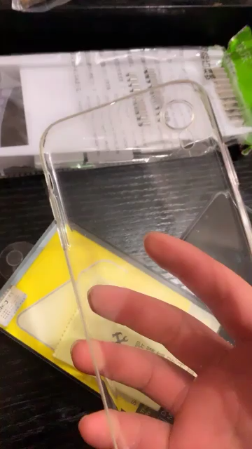 ATOOKING 苹果XR钢化膜全屏防爆玻璃手机保护膜 适用苹果iPhoneXR全屏钢化膜 黑色晒单图