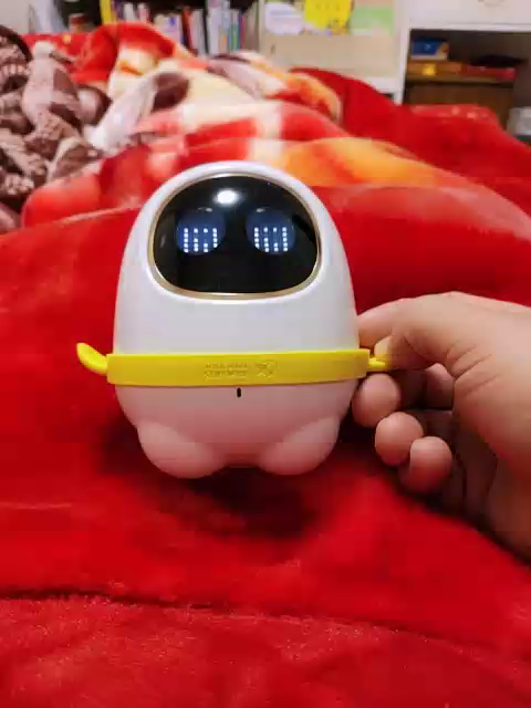 科大讯飞（iFLYTEK）智能机器人 阿尔法超能蛋智能儿童教育陪伴益智玩具 TYMY1 语音控制 白色 PVC 翻译蛋晒单图