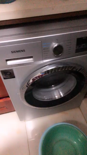 西门子（SIEMENS） XQG80-WM10N1600W 8公斤 变频 除菌液程序 防过敏程序 滚筒洗衣机（白色）晒单图
