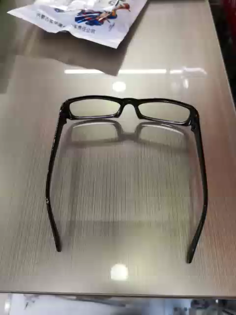 龙眼 男女防辐射电脑眼镜潮流百搭缓解疲劳上网护目镜 亮黑晒单图