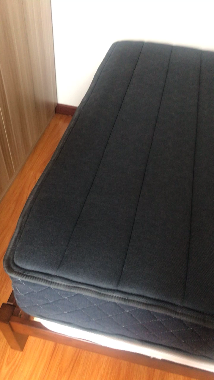 ZINUS际诺思宜家风格卧室 床垫 软硬两用经济型1.5 1.8米 25cm加厚天然乳胶弹簧床垫 150cm*200cm晒单图